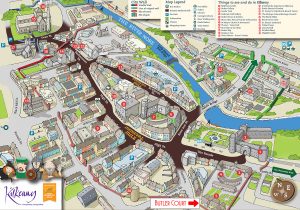 kilkenny medieval mile map | butler court guest accommodation
