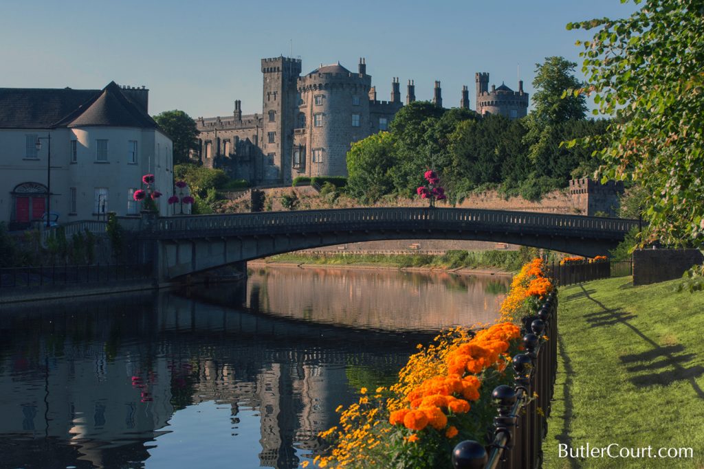 kilkenny castle, ireland, butler court guest accommodation, rick steves recommended, downtown, central, city centre, accommodation, lodgings,